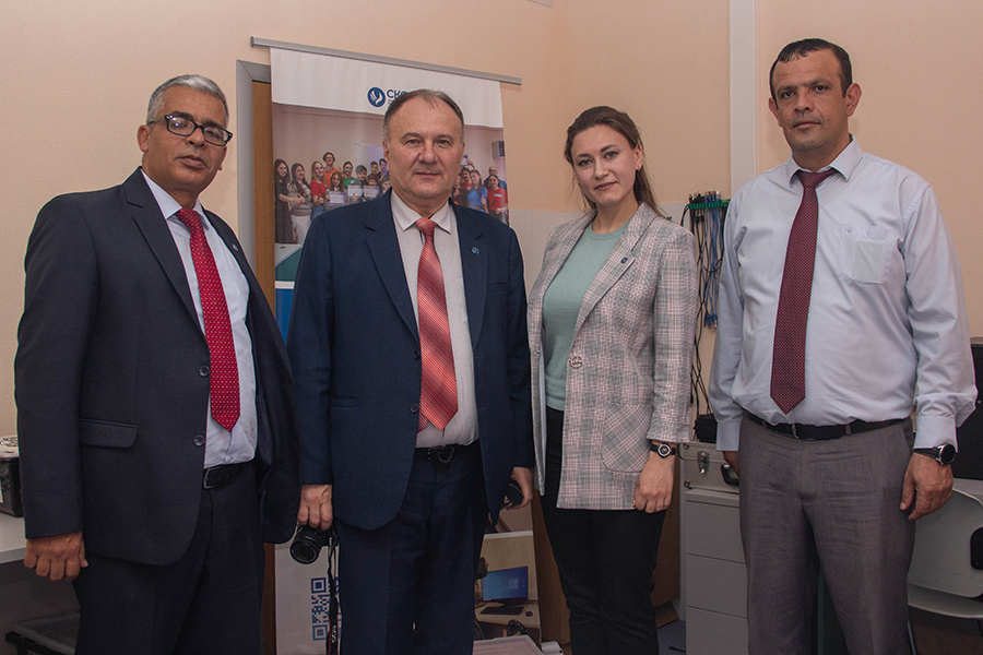 تناقش جامعة شمال القوقاز الفدرالية مشاريع مشتركة مع جامعة فلسطينية